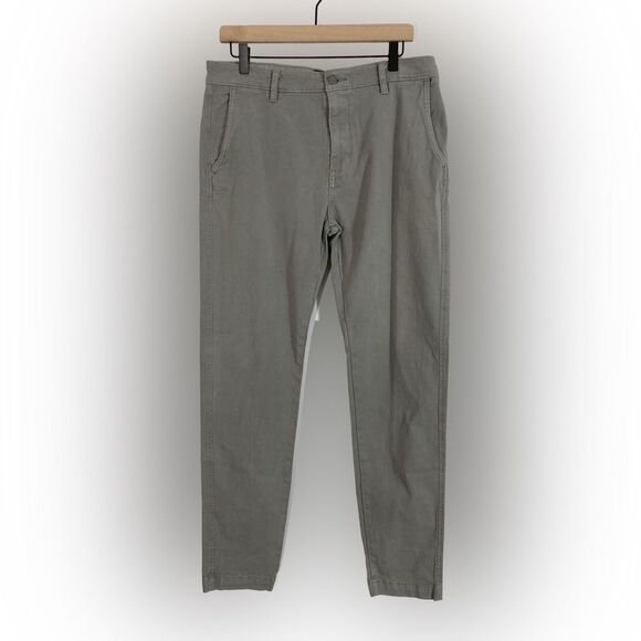 Levi's Pants Men’s 33x34 Gray Standard Taper Big E XX Chino Preppy Casual - Picture 1 of 14
